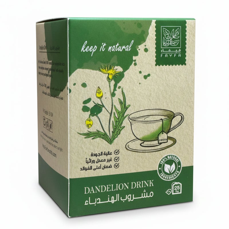 فايفا فيفاء مشروب الهندباء 25 كيس - Image 1